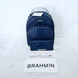 NWT Brahmin SAPPHIRE Chelcy w/Ady Wallet